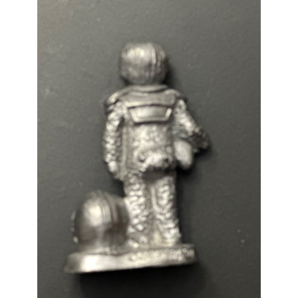 Michael Ricker Pewter Figurine Boy With Football & Helmet 287 Collectible - Picture 4 of 8